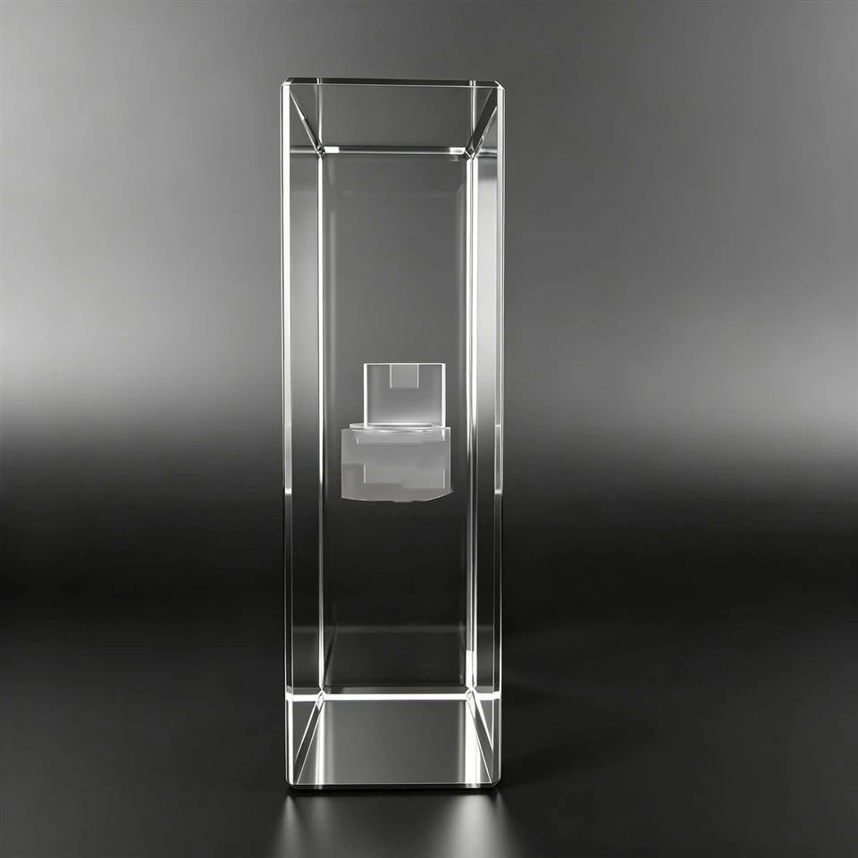 Rectangular Block Crystal Award factory